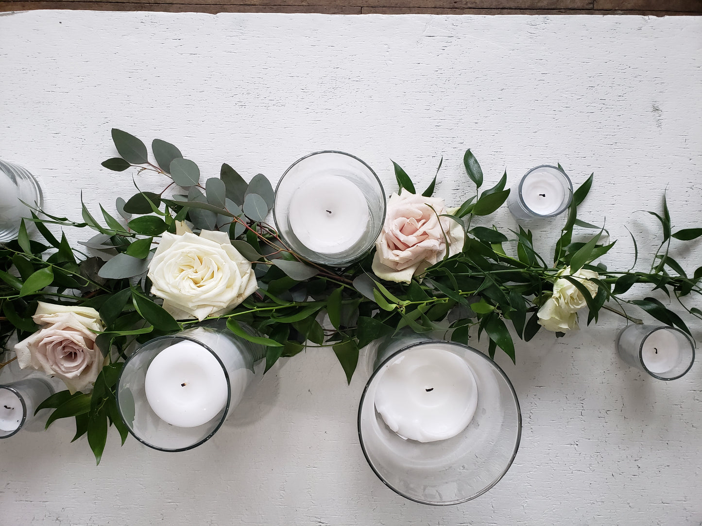 Greenery Garland-ORDERED BY THE FOOT-For Rectangular Tables