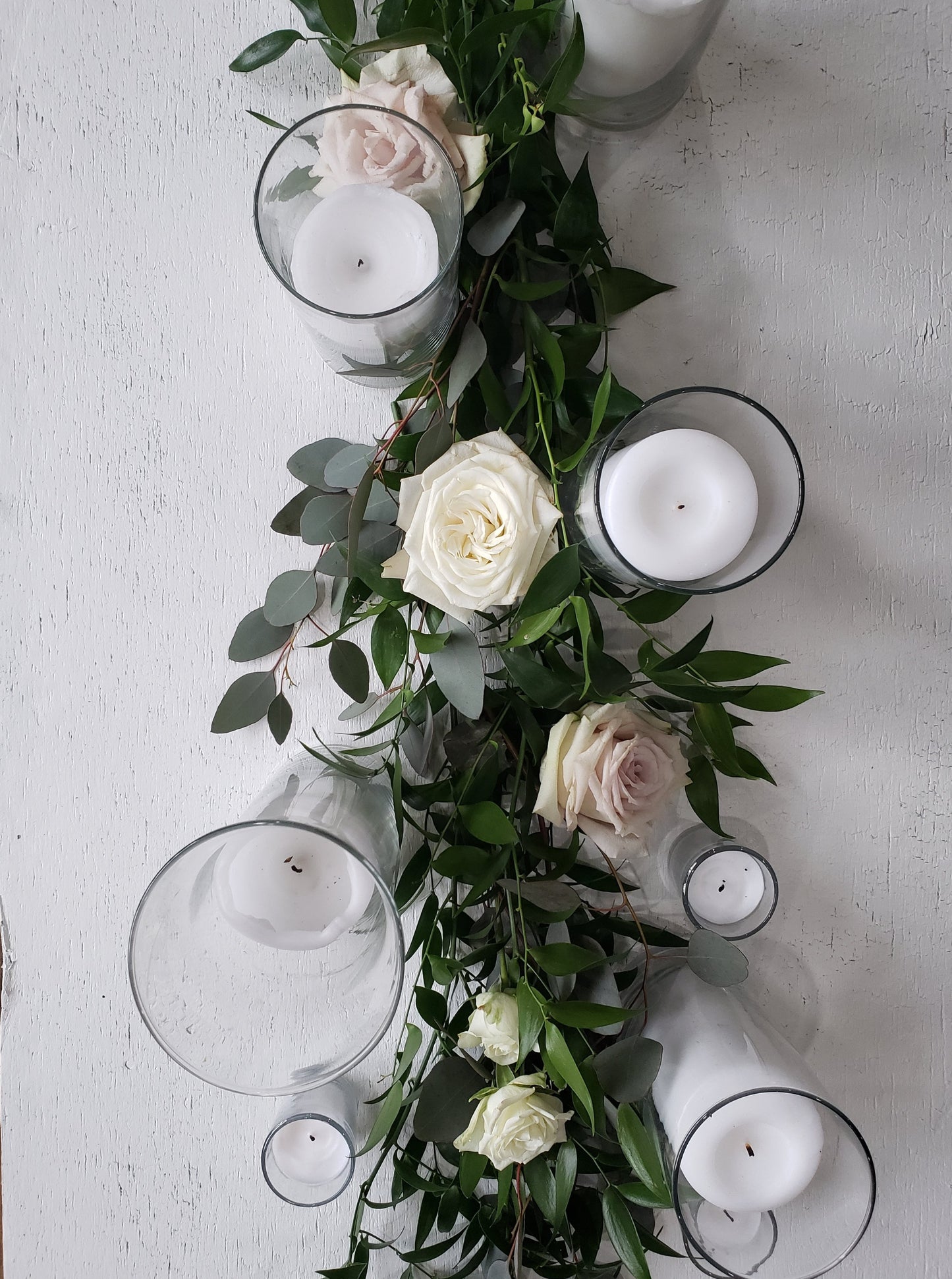 Greenery Garland-ORDERED BY THE FOOT-For Rectangular Tables